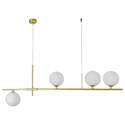 Подвесной светильник Newport INGRID 3840/120 С brass цвет плафона/подвески Белый, цвет арматуры Латунь