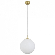 Подвесной светильник Newport INGRID 3840/S brass цвет плафона/подвески Белый, цвет арматуры Латунь