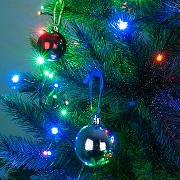 Гирлянда Нить Eurosvet Мишура 400-004 мульти длина 5000 мм-4