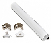 Короб накладной угловой внутренний Lightstar Profiled 419101 цвет серый