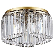 Накладной светильник Newport 4350 4354/PL gold цвет плафона/подвески Прозрачный, цвет арматуры Золото