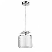 Подвесной светильник Newport 4400 4401/S chrome цвет плафона/подвески Белый, Прозрачный, цвет арматуры Хром