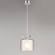 Подвесной светильник Newport 4400 4401/S chrome цвет плафона/подвески Белый, Прозрачный, цвет арматуры Хром-2