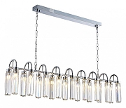 Подвесной светильник Newport 4520 4526+12/S chrome цвет плафона/подвески Прозрачный, цвет арматуры Хром-1