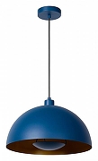 Подвесной светильник Lucide Siemon 45496/01/35 цвет плафона/подвески Синий, цвет арматуры Синий-1