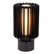 Настольная лампа Lucide Lambres 45510/01/30 цвет плафона/подвески Черный, цвет арматуры Черный-1