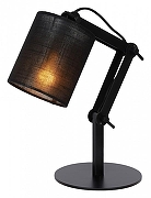 Настольная лампа Lucide Tampa 45592/81/30 цвет плафона/подвески Черный, цвет арматуры Черный