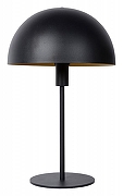 Настольная лампа Lucide Siemon 45596/01/30 цвет плафона/подвески Черный, цвет арматуры Черный