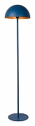 Торшер Lucide Siemon 45796/01/35 цвет плафона/подвески Синий, цвет арматуры Синий-1