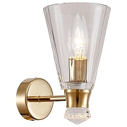 Бра Newport MARGARET 4731/А gold цвет плафона/подвески Прозрачный, цвет арматуры Золото