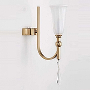 Бра Newport 4800 4801/A цвет плафона/подвески Белый, цвет арматуры Золото