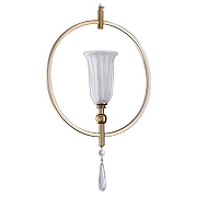 Подвесной светильник Newport 4800 4801/S цвет плафона/подвески Белый, цвет арматуры Золото