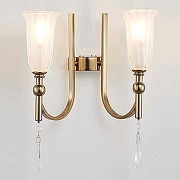 Бра Newport 4800 4802/A цвет плафона/подвески Белый, цвет арматуры Золото-1