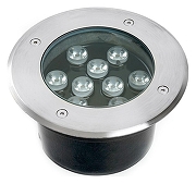 Встраиваемый в дорогу светильник Feron SP2803 48469 цвет серый