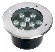 Встраиваемый в дорогу светильник Feron SP2803 48469 цвет плафона/подвески Прозрачный, цвет арматуры Серый