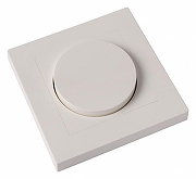 Диммер роторный Lucide Recessed Wall Dimmer Nl 50000/00/31 цвет Белый