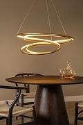Подвесной светильник Lucide Sardana 52400/74/02 цвет плафона/подвески Золото, цвет арматуры Золото-8