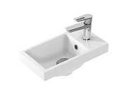 Раковина СанТа Cersanit Como 40 Белая-1