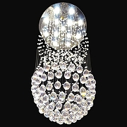 Подвесной светильник Newport 8100 8113/230 цвет плафона/подвески Прозрачный, цвет арматуры Хром-1