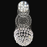 Подвесной светильник Newport 8100 8113/300 цвет плафона/подвески Прозрачный, цвет арматуры Хром-1