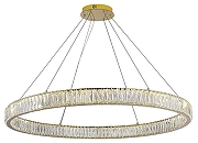 Подвесной светильник Newport 8240 8240/100 gold цвет плафона/подвески Прозрачный, цвет арматуры Золото-1