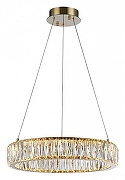 Подвесной светильник Newport 8240 8240/40 gold цвет плафона/подвески Прозрачный, цвет арматуры Золото