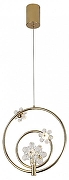 Подвесной светильник Newport 8330 8330/S цвет плафона/подвески Прозрачный, цвет арматуры Золото-1