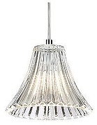 Подвесной светильник Newport 8350 8351/S chrome цвет плафона/подвески Прозрачный, цвет арматуры Хром