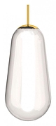Плафон стеклянный Nowodvorski Cameleon PEAR L TR/G 8532 цвет Прозрачный