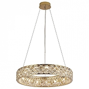 Подвесной светильник Newport TIFFANY 8532/60 C gold polished цвет плафона/подвески Прозрачный, цвет арматуры Золото, Шампань