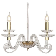 Бра Newport ANNABELLE 8572/A gold polished цвет плафона/подвески Прозрачный, цвет арматуры Золото