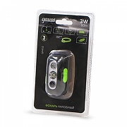 Фонарь налобный Gauss GF410 цвет арматуры Черный-1