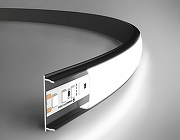 Профиль накладной гибкий Ambrella Light GP GP1600BK цвет черный