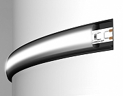 Профиль накладной гибкий Ambrella Light GP GP1600BK/BK цвет черный-8