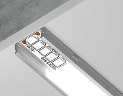 Профиль накладной Ambrella Light GP GP1700AL цвет серебро