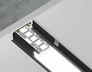 Профиль накладной Ambrella Light GP GP1700BK цвет черный
