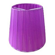 Плафон текстильный MW-Light LSH 1 LSH2024 цвет сиреневый