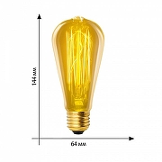 Лампа накаливания Uniel IL-V UL-00000482 IP0-11