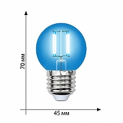 Светодиодная лампа Uniel Air Color UL-00002990 IP20-6