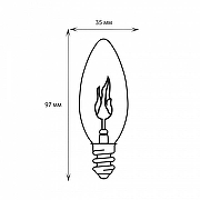 Лампа накаливания Uniel UL-00002981 IP0-8