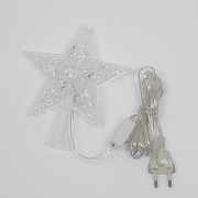 Верхушка на елку Uniel Звезда UL-00005491 цвет арматуры Прозрачный-4