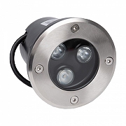 Встраиваемый в дорогу светильник Uniel Ulu-b10 UL-00006819 цвет плафона/подвески Прозрачный, цвет арматуры Серый-5