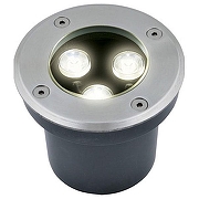 Встраиваемый в дорогу светильник Uniel Ulu-b10 UL-00006820 цвет плафона/подвески Прозрачный, цвет арматуры Серый