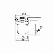 Встраиваемый в дорогу светильник Uniel Ulu-b10 UL-00006820 цвет плафона/подвески Прозрачный, цвет арматуры Серый-11