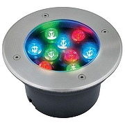 Встраиваемый в дорогу светильник Uniel Ulu-b12 UL-00006824 цвет плафона/подвески Прозрачный, цвет арматуры Серый