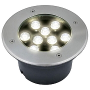 Встраиваемый в дорогу светильник Uniel Ulu-b12 UL-00006826 цвет плафона/подвески Прозрачный, цвет арматуры Серый