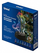 Зверь декоративный Uniel ULI-M507 RGB/3AA TIGER/BLACK UL-00008402 цвет арматуры Прозрачный, Черный-2
