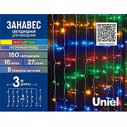 Занавес световой Uniel ULD-C3020-160/DTA UL-00010913 ширина 3000 мм-5