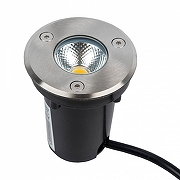 Встраиваемый в дорогу светильник Uniel ULU-B тротуарные UL-00012388 цвет арматуры Хром, Черный