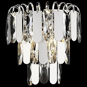 Накладной светильник Wertmark Crescent1a WE105.03.101 цвет плафона/подвески Прозрачный, Хром, цвет арматуры Хром